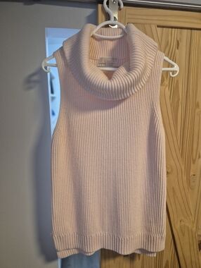 NWOT MK Cowl Neck Luxurious Knit Vest